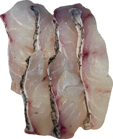 Black grouper slices
